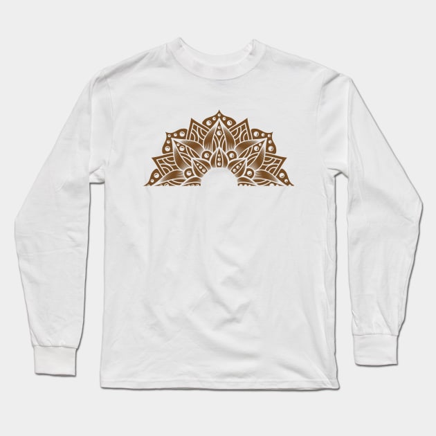 Floral Design Long Sleeve T-Shirt by powerwords